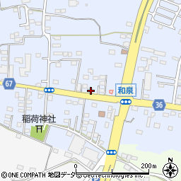 栃木県栃木市岩舟町和泉1436周辺の地図