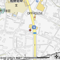 栃木県佐野市富岡町179周辺の地図