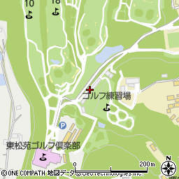 東松苑ゴルフ倶楽部ゴルフ練習場周辺の地図