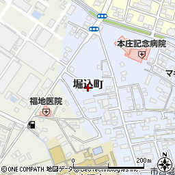 栃木県足利市堀込町2905周辺の地図