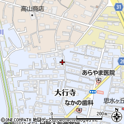 栃木県小山市大行寺1015周辺の地図