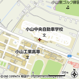 栃木県小山市中久喜1174-15周辺の地図