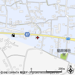 栃木県栃木市岩舟町和泉1554周辺の地図