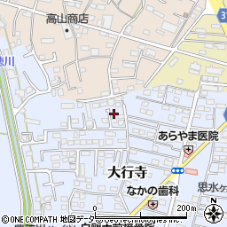 栃木県小山市大行寺1014周辺の地図