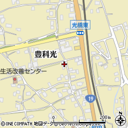 長野県安曇野市豊科光1407周辺の地図