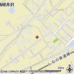 学研　西軽井沢教室周辺の地図