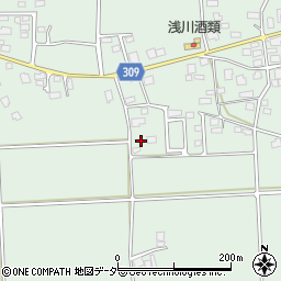 長野県安曇野市穂高柏原502周辺の地図