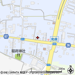 栃木県栃木市岩舟町和泉1437周辺の地図