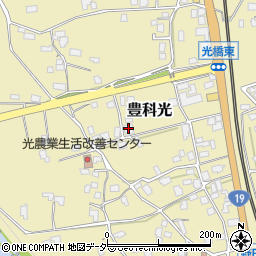 長野県安曇野市豊科光1382周辺の地図