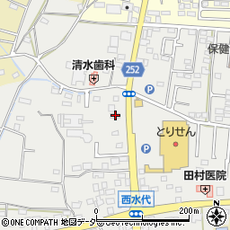 栃木県栃木市大平町西水代1946周辺の地図