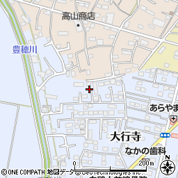 栃木県小山市大行寺1011周辺の地図