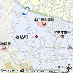 栃木県足利市堀込町2863-23周辺の地図