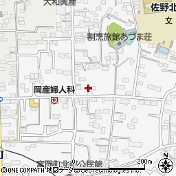 栃木県佐野市富岡町21周辺の地図