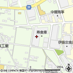 寿倉庫伊勢崎物流センター周辺の地図