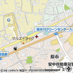群馬銀行松井田支店 ＡＴＭ周辺の地図