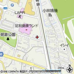 栃木県足利市朝倉町733周辺の地図