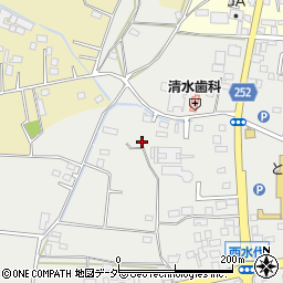 栃木県栃木市大平町西水代1941周辺の地図