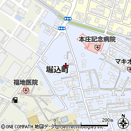 栃木県足利市堀込町2910-19周辺の地図