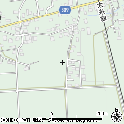 長野県安曇野市穂高柏原768周辺の地図