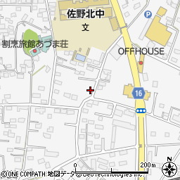 栃木県佐野市富岡町59-7周辺の地図