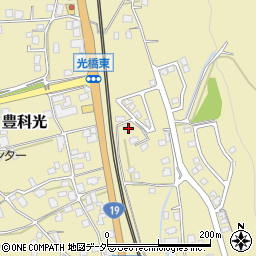 長野県安曇野市豊科光1653周辺の地図