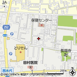 栃木県栃木市大平町西水代1855-13周辺の地図