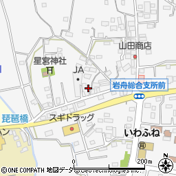 栃木県栃木市岩舟町静857-1周辺の地図