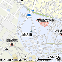 栃木県足利市堀込町2910-8周辺の地図