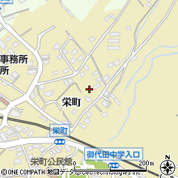 長野県北佐久郡御代田町栄町周辺の地図