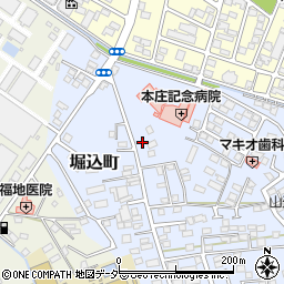 栃木県足利市堀込町2863-3周辺の地図