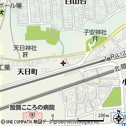 石川県加賀市小菅波町カ周辺の地図