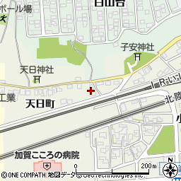 石川県加賀市小菅波町（カ）周辺の地図