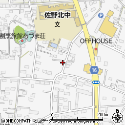 栃木県佐野市富岡町59-5周辺の地図