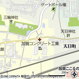 石川県加賀市大菅波町ヲ84周辺の地図