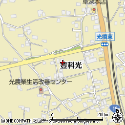 長野県安曇野市豊科光1377周辺の地図