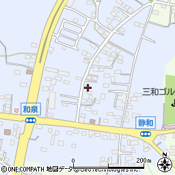 栃木県栃木市岩舟町和泉1353-3周辺の地図