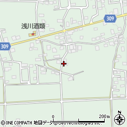 長野県安曇野市穂高柏原748周辺の地図