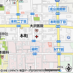 麺屋 五郎蔵周辺の地図