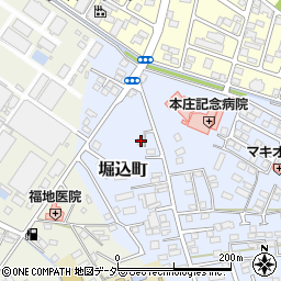 栃木県足利市堀込町2910-7周辺の地図