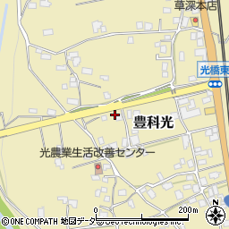 長野県安曇野市豊科光1372周辺の地図