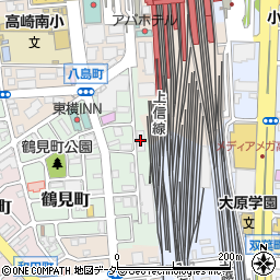 上信電鉄周辺の地図
