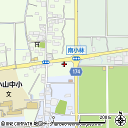 栃木県小山市南小林6周辺の地図