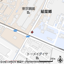 栃木県小山市泉崎周辺の地図