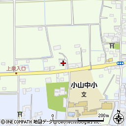 栃木県小山市南小林143周辺の地図