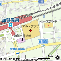 アビオシティ加賀周辺の地図
