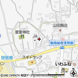 栃木県栃木市岩舟町静857周辺の地図