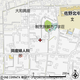 栃木県佐野市富岡町16周辺の地図