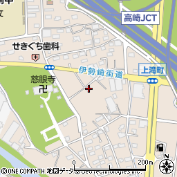 群馬県高崎市上滝町883周辺の地図