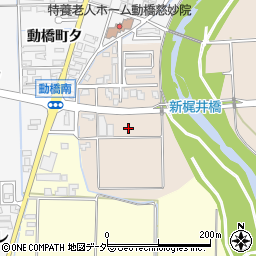 石川県加賀市梶井町ケ周辺の地図