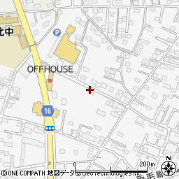 栃木県佐野市富岡町周辺の地図